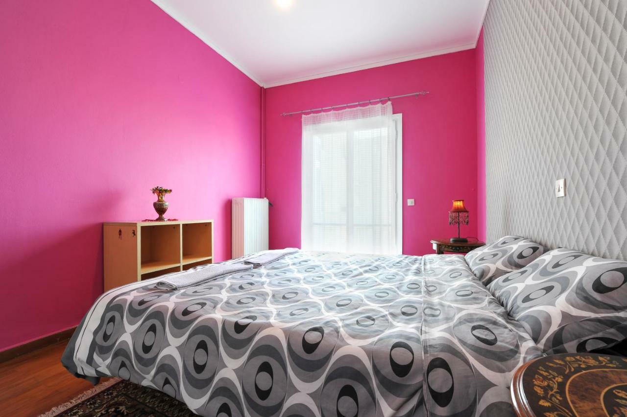 Apartment Near Stavros Niarchos Park & Acropolis Aten Exteriör bild