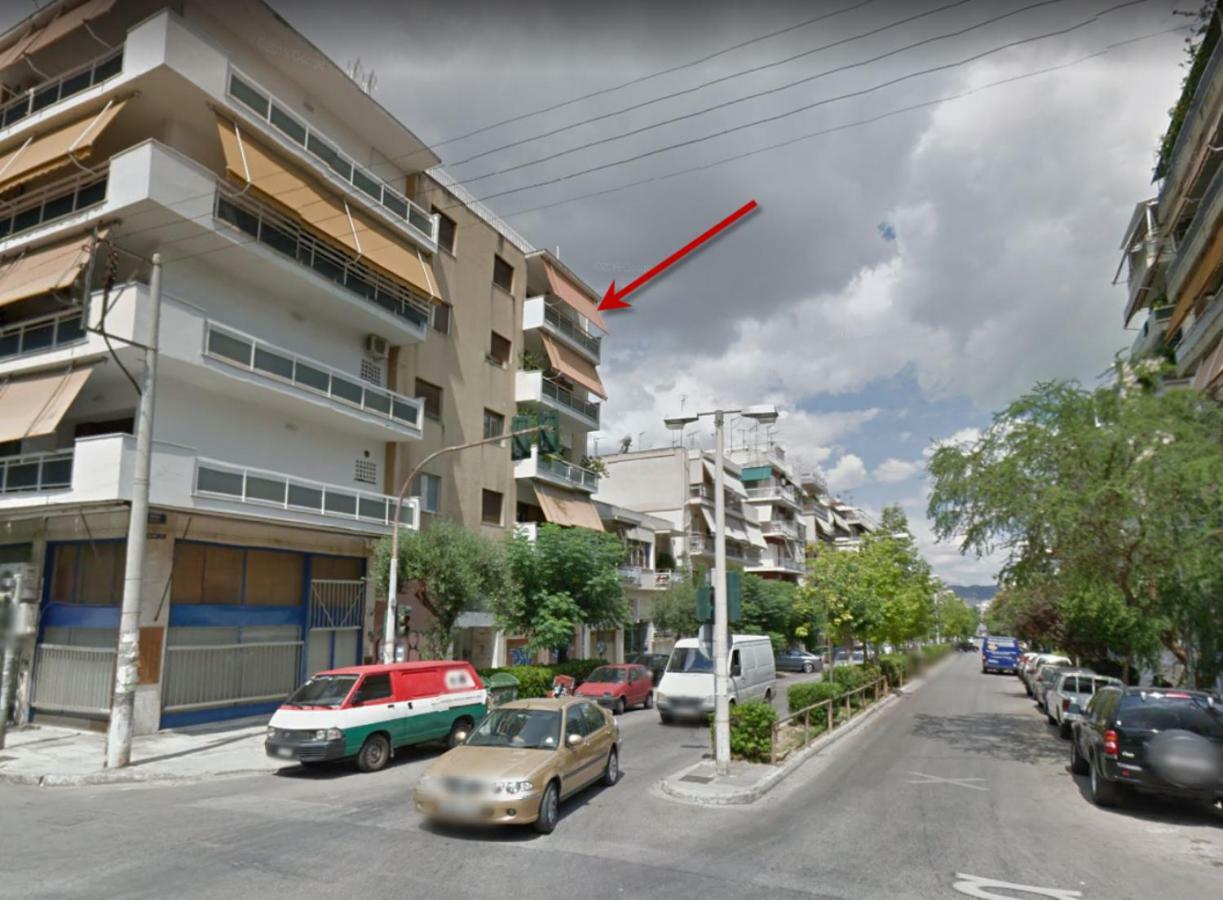 Apartment Near Stavros Niarchos Park & Acropolis Aten Exteriör bild